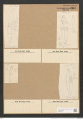 Scoliopleura tumida (Breb.) Rabh. (de-Toni-Nr.: Genus 14, Species 1108) Zeichnungen Sammlung Grunow Nr. 2190 (NHMW-BOT-W0369263)